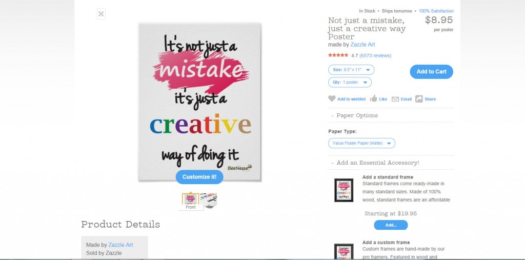 WebJess.com | How to Sell Zazzle Products on Your Own Site