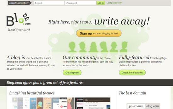 Free Blog Sites Blog