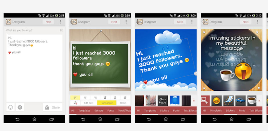 Pictures to Post on Instagram TextGram
