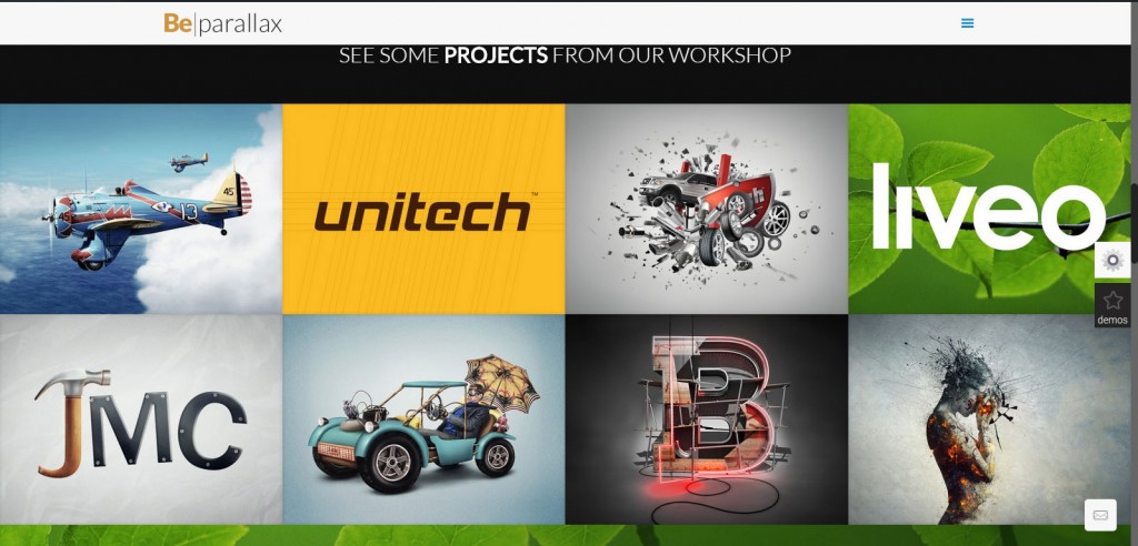 BeTheme Parallax WordPress Themes
