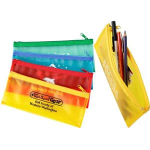 school mate zippin pen pencil case inexpensive promotional product ideas